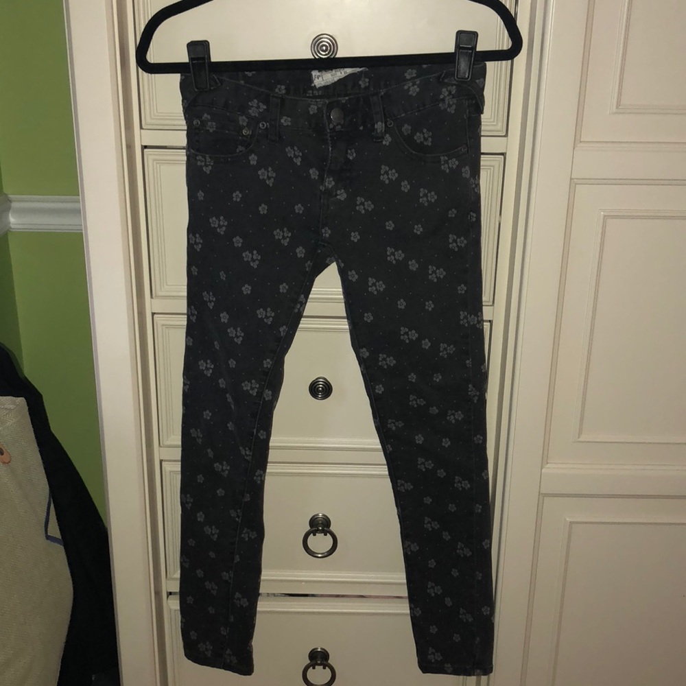 Free people floral jeans